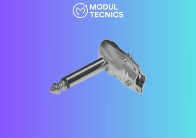 FICHA PLUG 6,5 MM MONO METALICO ACODADO K303G