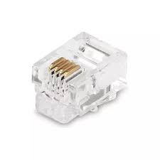 FICHA PLUG TELEFONICO RJ11 6P 4C 25-0210