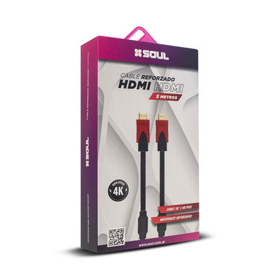 CABLE HDMI REFORZADO 3MTS SOUL