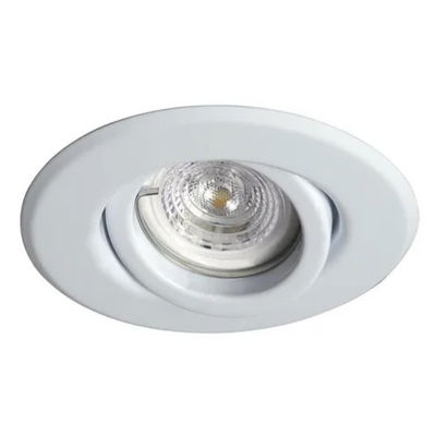 SPOT P/DICROICA EMBUTIR REDONDO BLANCO MOVIL