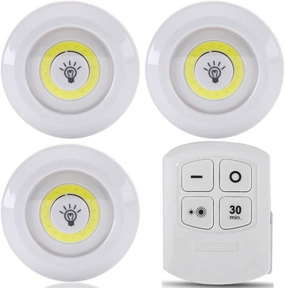 SET 3 LUCES + CONTROL