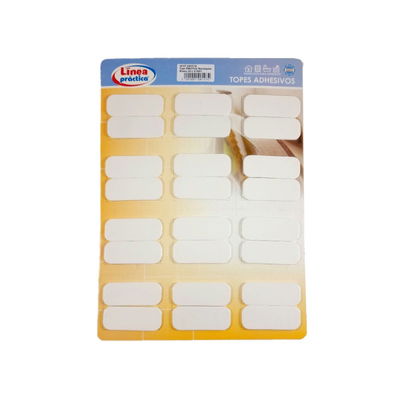 TOPES AUTOADHESIVOS RECTANGULAR X 2U