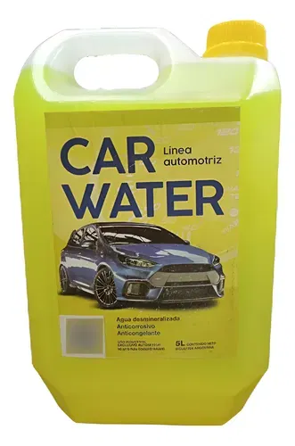 LIQUIDO REFRIGERANTE AMARILLO 5LTS CAR WATERS