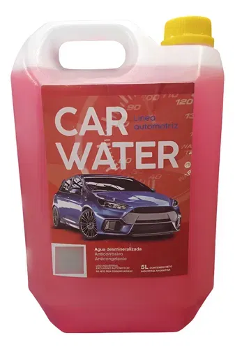 LIQUIDO REFRIGERANTE ROJO 5LTS CAR WATER