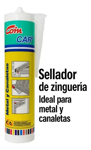 SILICONA CARTUCHO ZINGUERIA Y CANALETAS