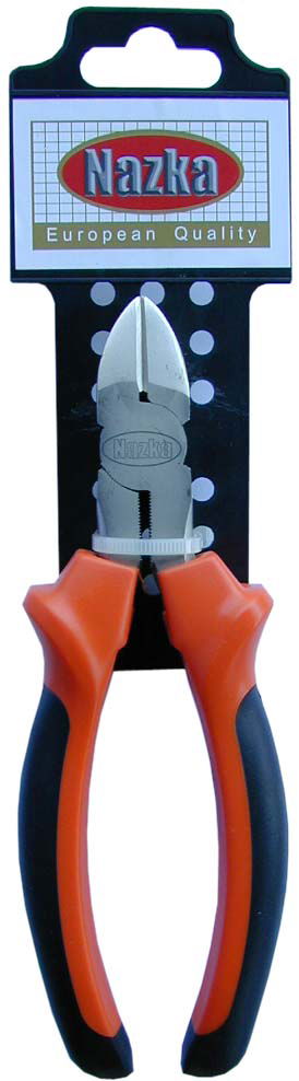 ALICATE CORTE OBLICUO PROFESIONAL. x 7'satinada NAZKA