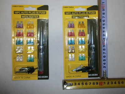 SET DE FUSIBLES + TESTER