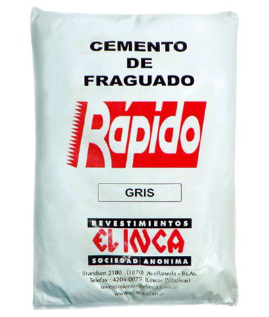 CEMENTO RAPIDO GRIS X 1KG