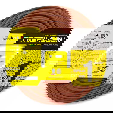 METRO CABLE 1MM MARRON