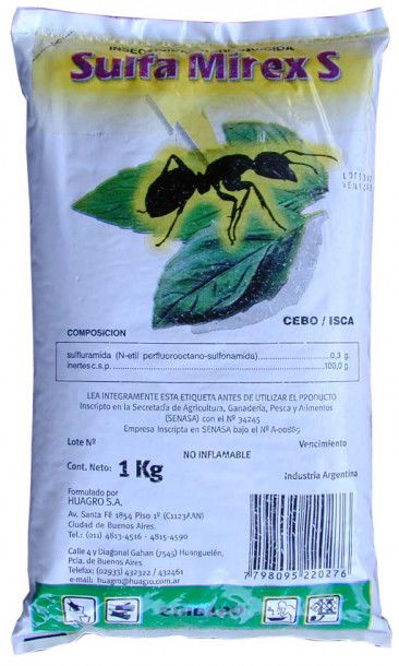 MIREX HORMIGUICIDA EN GRANOS 100G