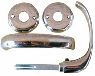 MANIJA MINISTERIO DOBLE  BRONCE PULIDO 