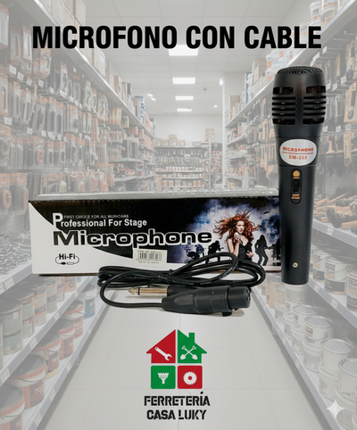 MICROFONO C7 CABLE HI-FI