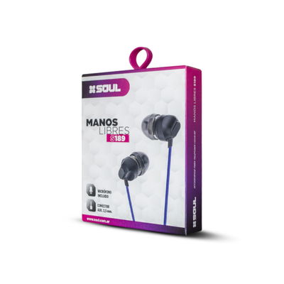 AURICULAR MANOS LIBRES S89 NEGRO