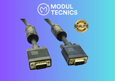 CABLE VGA A VGA 5M DE LARGO CON FILTRO