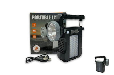 LINTERNA PORTÁTIL SOLAR