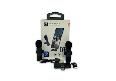 MICROFONO CORBATERO DOBLE K9