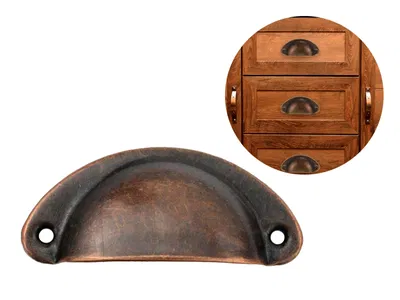 TIRADOR CUBETA Nº2 NEGRO BRONCE