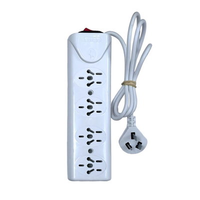 ZAPATILLA CON CABLE 5MTS C/CORTE 4 TOMAS CABLE STAR