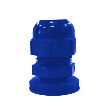 PRENSACABLE 3/4 AZUL PVC