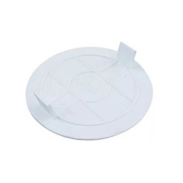TAPA PVC REDONDA LUZ PARA TORNILLOS