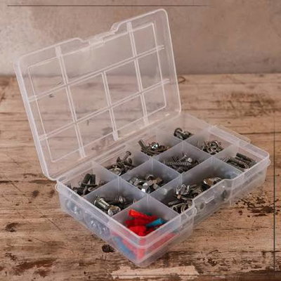 CAJA HERRAMIENTAS GAVETERO 8 DIVISIONES 13X11,5,2,8