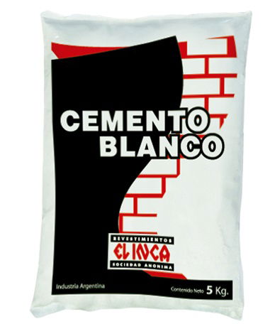 CEMENTO BLANCO X 1KG EL INCA