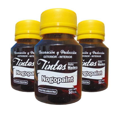 TINTA WENGUE X 60 CC PARA MADERA NOGOPAINT