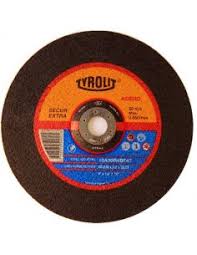 DISCO "TYROLIT"PLANO 350X3.2X25 OX.AL. 