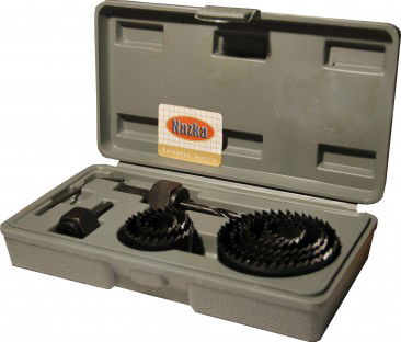 SIERRA COPA HIERRO PARA MADERA 11pzas. (19-64mm)
