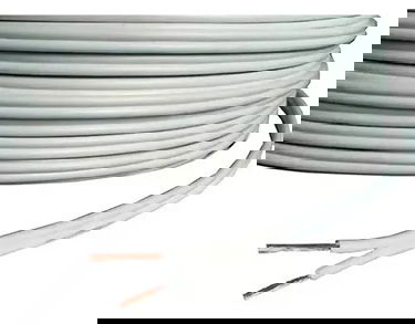 METRO DE CABLE PARALELO BLANCO 2 X 2,5 MM REFLEX