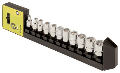 JUEGO BOCALLAVES HEX 1/4 METRICO 11PZS