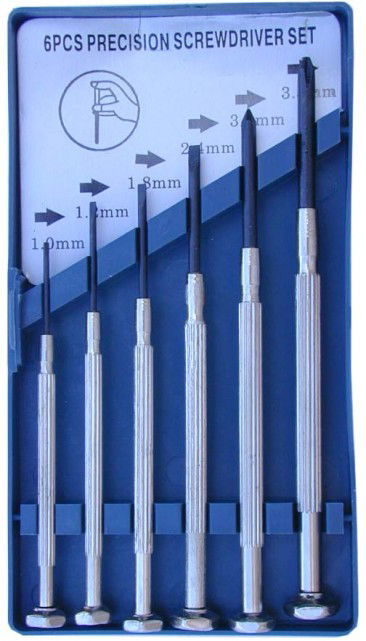 JUEGO DESTORNILLADOR RELOJERO