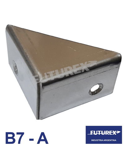 ESQUINERO P/ VIDRIO C/TAPA 30X30X19