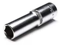 BOCALLAVE Enc.1/2" mm   LARGA (76mm) 10mm HEX CrVa