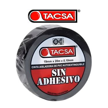 CINTA AISLADORA 20MTS SIN PEGAMENTO