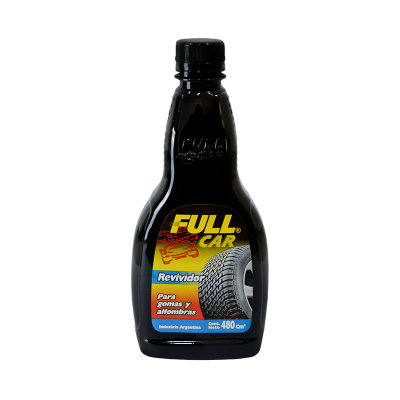 FULL CAR REVIVIDOR DE GOMAS Y ALFOMBRAS NEGRO 480CC