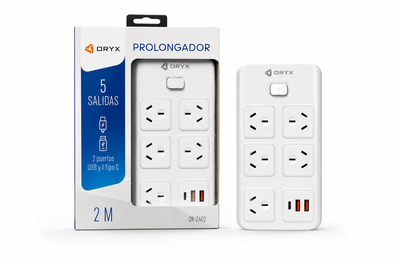 ZAPATILLA ORYX 5 TOMAS +2 USB