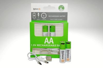 PILAS RECARGABLES AAA 1.5V - C / USB