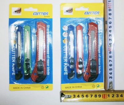 CUTTER EN BLISTER X 3