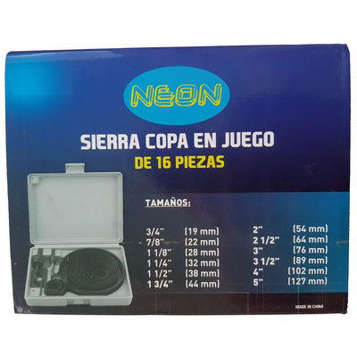 SIERRA COPAS SET 8 PZAS NEON