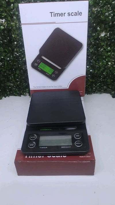 BALANZA DIGITAL PARA CAFE CON CRONOMETRO