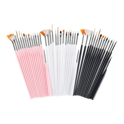 Kit x 15 pinceles Nailsart