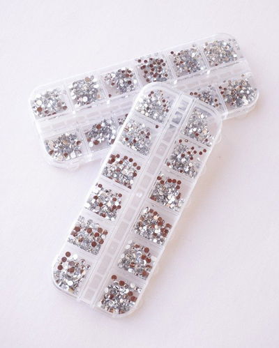 Strass Plateados