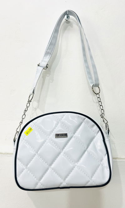 Mini Bag Blanca Encharolada