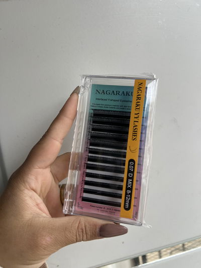 Pestañas YY 8mm- 12mm tecnológicas Nagaraku.