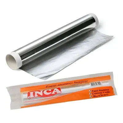 Papel aluminio 28cm x 5m