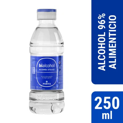 Alcohol Etilico 96° X 250ml