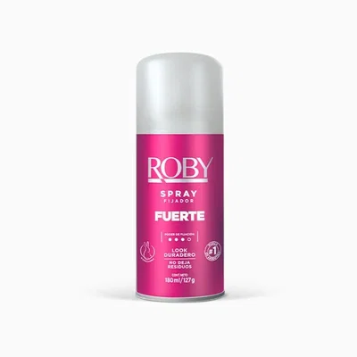 Spray Fijador Fuerte x180ml Roby