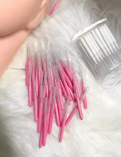 Microcepillos x12 Rosa