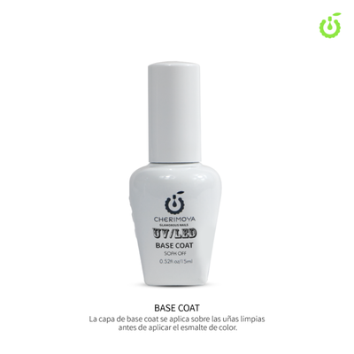 Base Coat Semipermanente Uv/Led 15ml - CHERIMOYA